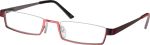 5751 Fertiglesebrille Metall, Halbbrille, versch. Farben